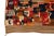 Vintage Moroccan Handmade Allover Motif Multicolor Wool Rug For Sale - Image 9 of 12
