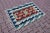 Farmhouse 1960s Rustic Farmhouse Handmade Wool Kilim For Sale - Image 3 of 11