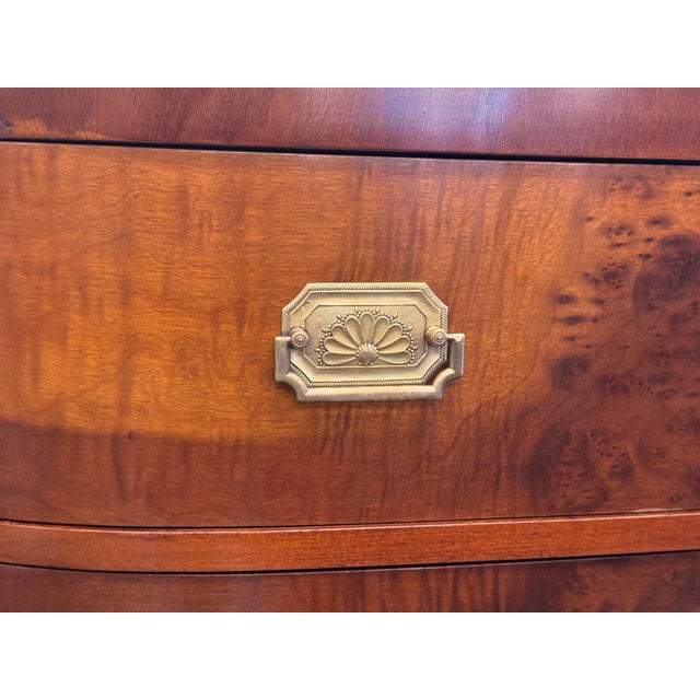 1940s Vintage Berkey and Gay Crotch Mahogany Chest of Drawers For Sale - Image 12 of 12
