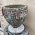 Antique Greek Key Cast Concrete Garden Planter/Jardiniere With Grape Clusters For Sale - Image 11 of 12