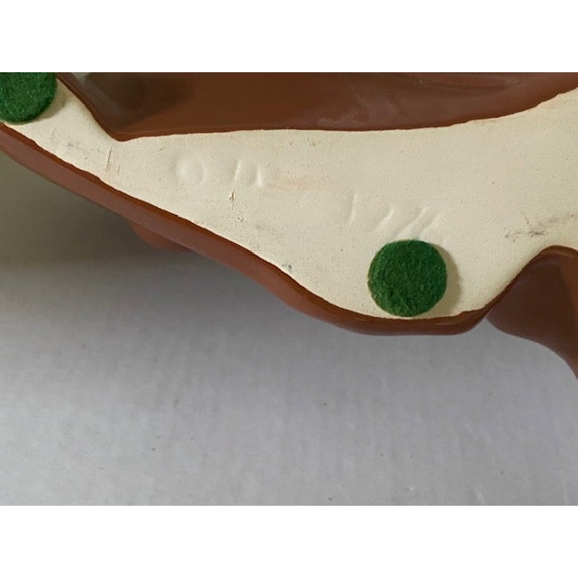 Vintage Mid Century Modern Abstract Reclining Nude Female Sculpture High Gloss Produced by Jaru For Sale - Image 9 of 10