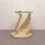 Vintage Art Deco Swan Glass Top Side Table For Sale - Image 4 of 8