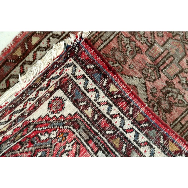 1940s, Vintage Persian Hamadan Rug 2' X 3' For Sale - Image 4 of 11