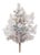 Flocked Pine Berry Spray (Set of 2) For Sale