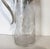 Traditional Circa 1910 Antique Elkington Silver Plated Cut Glass Claret Jug Carafe - England For Sale - Image 3 of 6