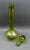 Mid 20th Century Blenko 2005 Signed Monumental Olive Green Art Glass Genie Bottle Decanter For Sale - Image 5 of 9