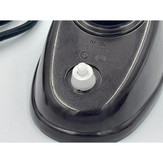 Bauhaus Czech Bauhaus Bakelite Model 11641 Table Lamp from ESC, 1930s For Sale - Image 3 of 8