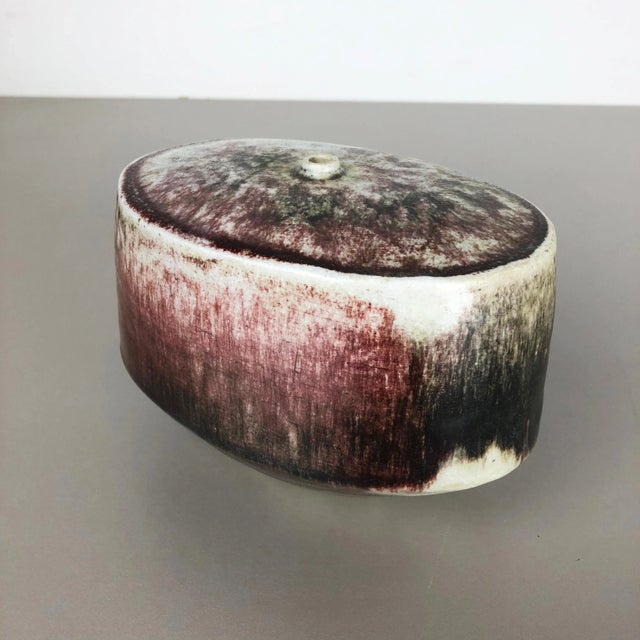 1960s Ceramic Studio Pottery Vase by Bruno & Ingeborg Asshoff, 1960s For Sale - Image 5 of 17