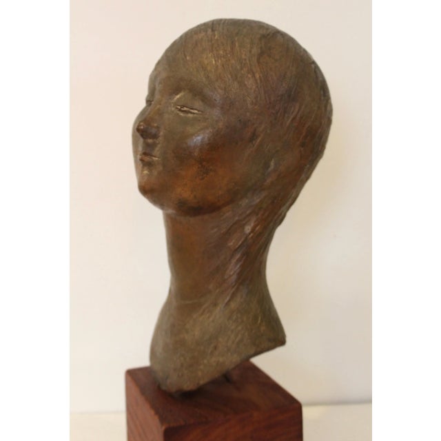 Mid-Century Modern Italian Bronze Sculpture by Pino Conte For Sale - Image 9 of 13