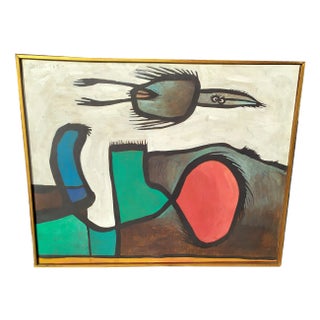 Anton Lutgerink Dartel, Oil on Canvas, 1964, Oil on Canvas, Framed For Sale