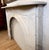 Antique Victorian Arched Carrara Marble Fireplace Mantel For Sale - Image 13 of 13
