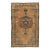 Vintage Hand Knotted Area Rug 6ft 7in X 10ft 7in For Sale