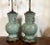 19th Century Chinese Monochrome Celadon Porcelain Urn Vase as Table Lamps in Bronze Mounts - A Pair For Sale - Image 4 of 10