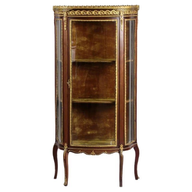 Louis XVI Style Showcase For Sale