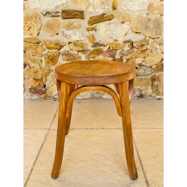 Vintage Model 92 Stool from Baumann, 1950s For Sale - Image 18 of 18