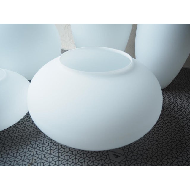 1960s Mid-Century Opaline Glass Vases, Bohemia, 1960s, Set of 5 For Sale - Image 5 of 11