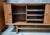 Rosewood Danish Modern Credenza Tambour Doors For Sale - Image 12 of 18