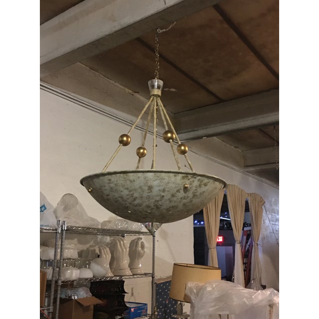 Contemporary 1970s Decorative Chandeliers - a Pair For Sale - Image 3 of 6