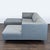 Modern Room and Board Chelsea Modern Gray Sectional Sofa With Ottoman For Sale - Image 3 of 8