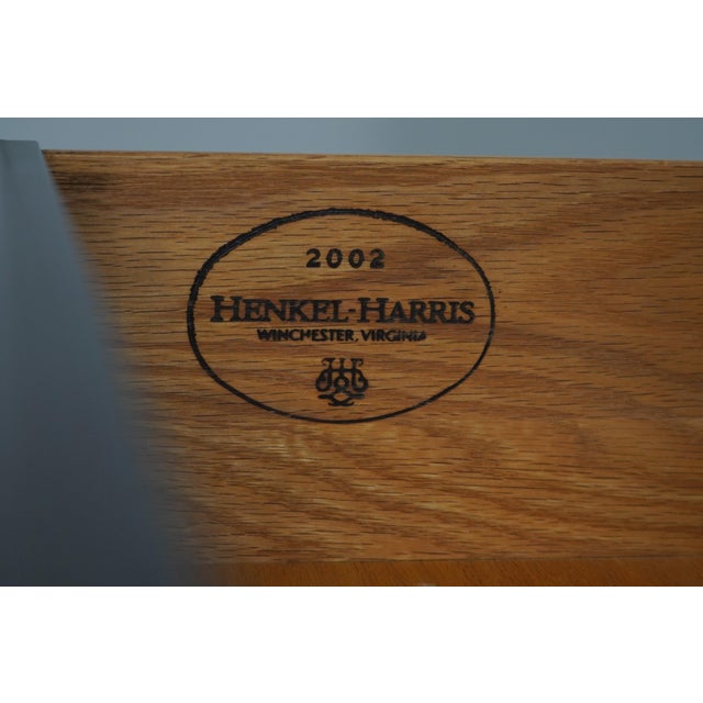 Henkel Harris Chippendale Mahogany Masters Chest For Sale - Image 12 of 12