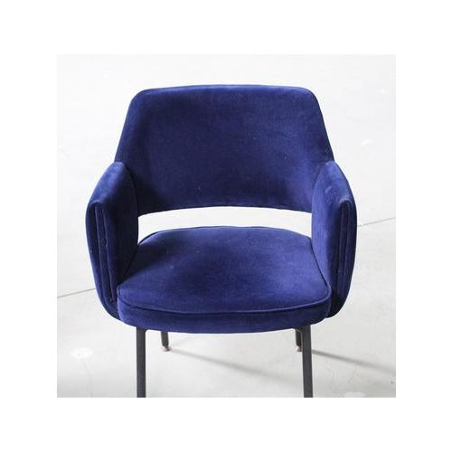 Blue Armchairs, 1950s, Set of 2 For Sale - Image 12 of 14