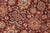 Floral Pak-Persian Maroon/Green Wool Rug - 8'0'' X 10'1'' For Sale In New York - Image 6 of 9