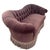 A refined custom-made Victorian-style loveseat by Baker Furniture from the prestigious Stately Homes Collection, crafted...