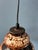 West German Brown and Beige Ceramic Fat Lava Pendant Lamp For Sale - Image 10 of 11