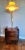 Wood 1950s Italian Dry Bar -Floor Lamp For Sale - Image 7 of 9