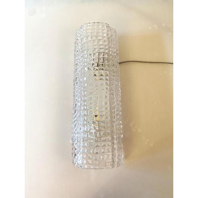 Glass Crocodile Transparent Murano Glass Wall Sconces by Simoeng, Set of 2 For Sale - Image 7 of 11