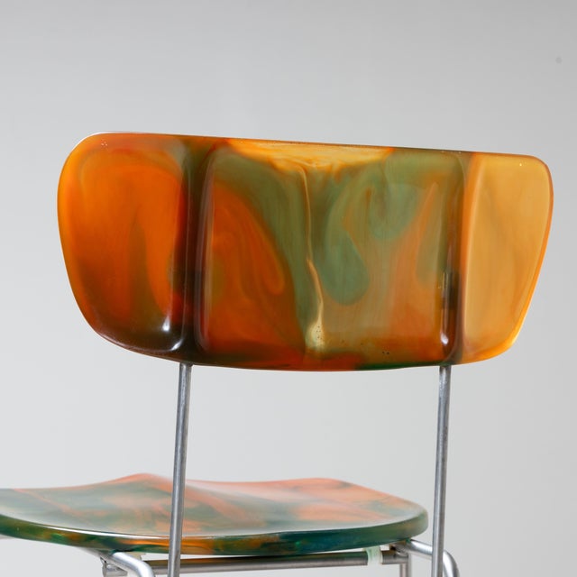 Broadway Chairs by Gaetano Pesce for Bernini, 1980s, Set of 4 For Sale - Image 12 of 18