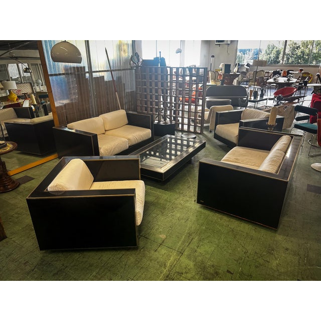 Geometric Sofa Set, 1970, Set of 5 For Sale - Image 10 of 14