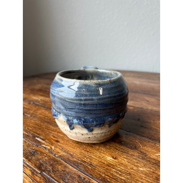 Late 20th Century Studio Pottery Mug or Cup For Sale - Image 4 of 6