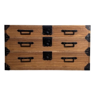 Large Japanese Kimono Tansu Chest, 1920s For Sale