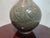 Art Deco Chinese Ceramic Vase Yaozhou Ware Celadon Vase Hand Carved Flowers Pattern For Sale - Image 3 of 10