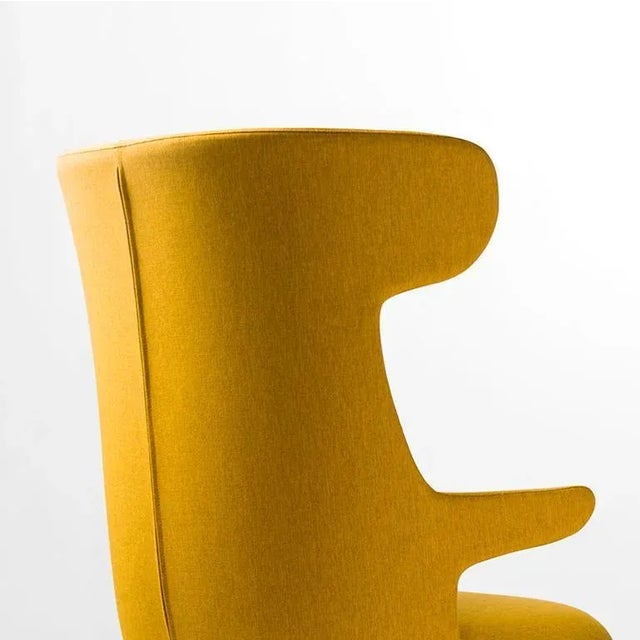 Yellow Yellow Fabric Dino Armchair by Jaime Hayon For Sale - Image 8 of 17
