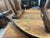 This antique coffee table is a beautiful piece of history with a unique and primitive design. Crafted from wood, it...