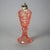 Mid 19th Century Antique Pink Coinspot Pressed Glass Oil Lamp Circa 1840 For Sale - Image 5 of 10