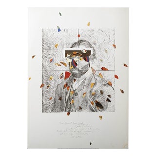 Homage to Van Gogh Poster after Giulio Paolini, 1990 For Sale