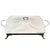 Mid-Century Modern 1940s Styles Mid-Century Modern Silverplate Electric Warming Chafing Dish W/ Floral & Scroll Design by Towle For Sale - Image 3 of 16