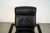 Black 1980’s Postmodern Swiss Reclining Leather Office Desk Chair For Sale - Image 8 of 12