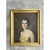Vintage Oil Portrait of Woman in Gold Dress For Sale - Image 17 of 18