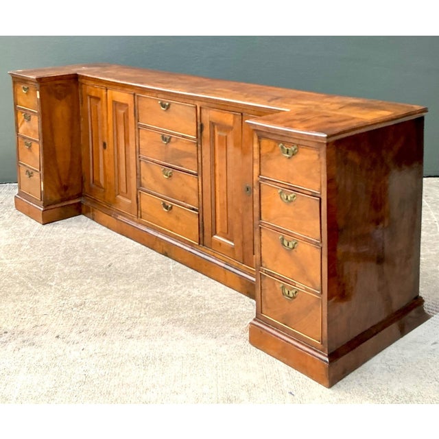 Vintage English Mahogany Sideboard For Sale - Image 9 of 14