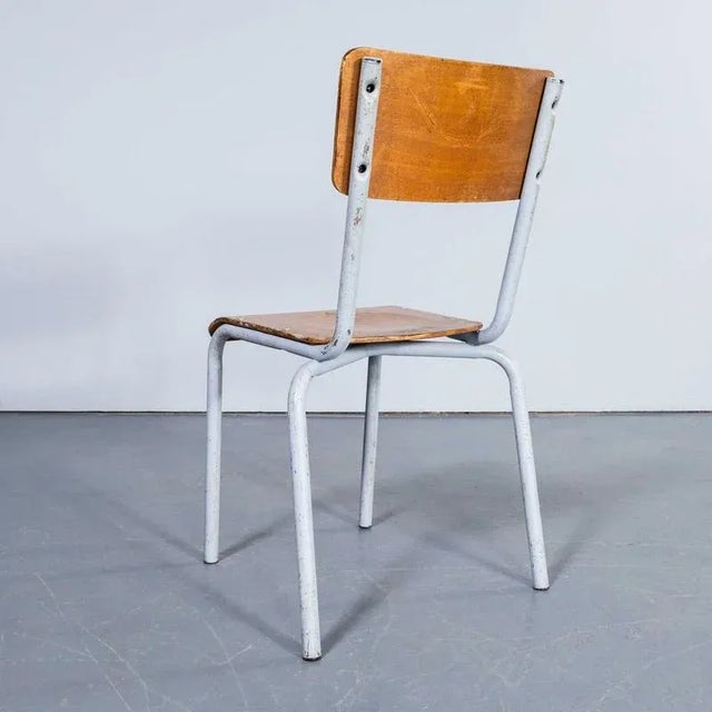 Large Stacking Dining Chair, 1950s For Sale - Image 3 of 13