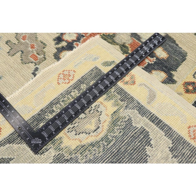 Early 21st Century Earth-Tone Turkish Oushak Rug, 08'02 X 09'08 For Sale - Image 5 of 9