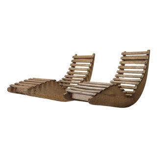 Mid-Century French Lounge Chairs, 1960, Set of 2 For Sale