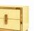 Gold Butter Yellow Glass Bedside Tables from Justfurnituress SRL, Set of 2 For Sale - Image 8 of 11