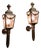 French Empire Style Brass Wall Lights, Set of 2 For Sale
