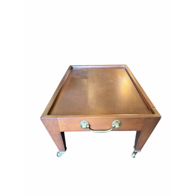 2000 - 2009 Natural Wood Paris Tray Table For Sale - Image 5 of 6