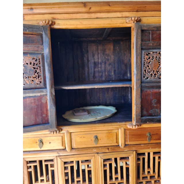 Antique Chinese Cupboard For Sale - Image 4 of 9